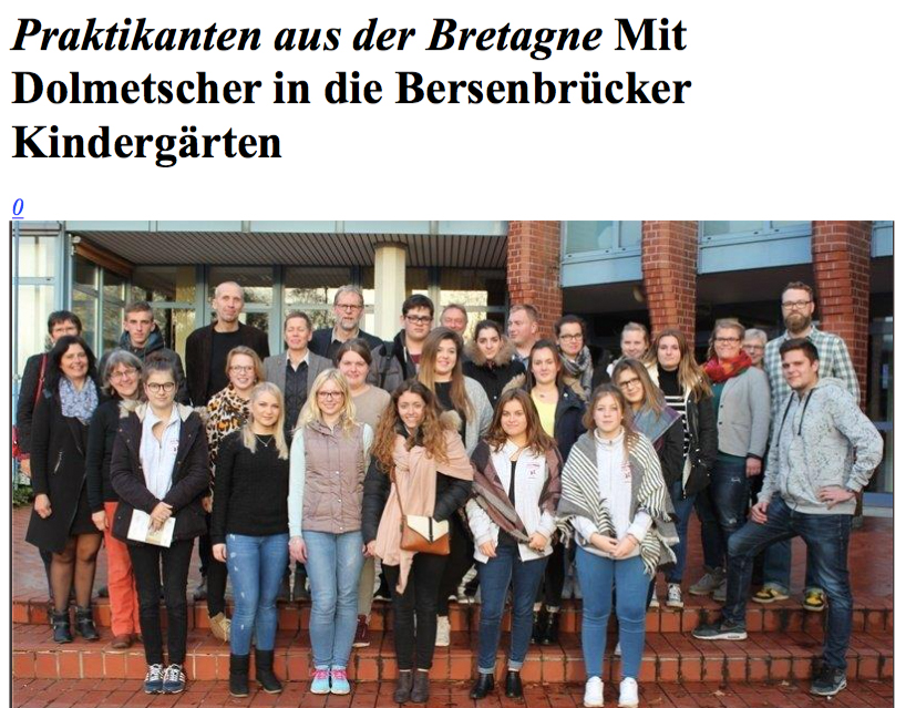 Zeitungsartikel deutsch